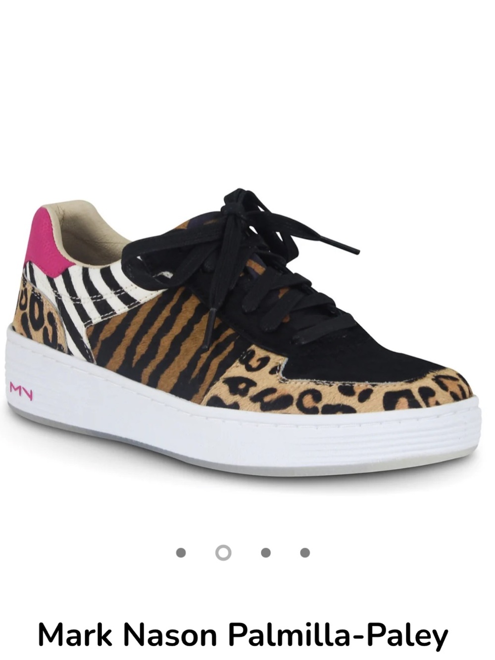 Mark Nason Palmilla -Paley Animal Print Sneaker